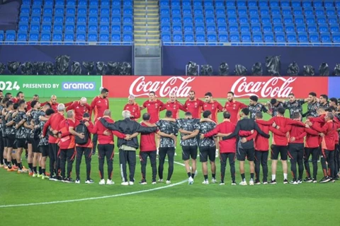 الأهلي يختتم استعداداته لمواجهة شباب بلوزداد في دوري أبطال أفريقيا 